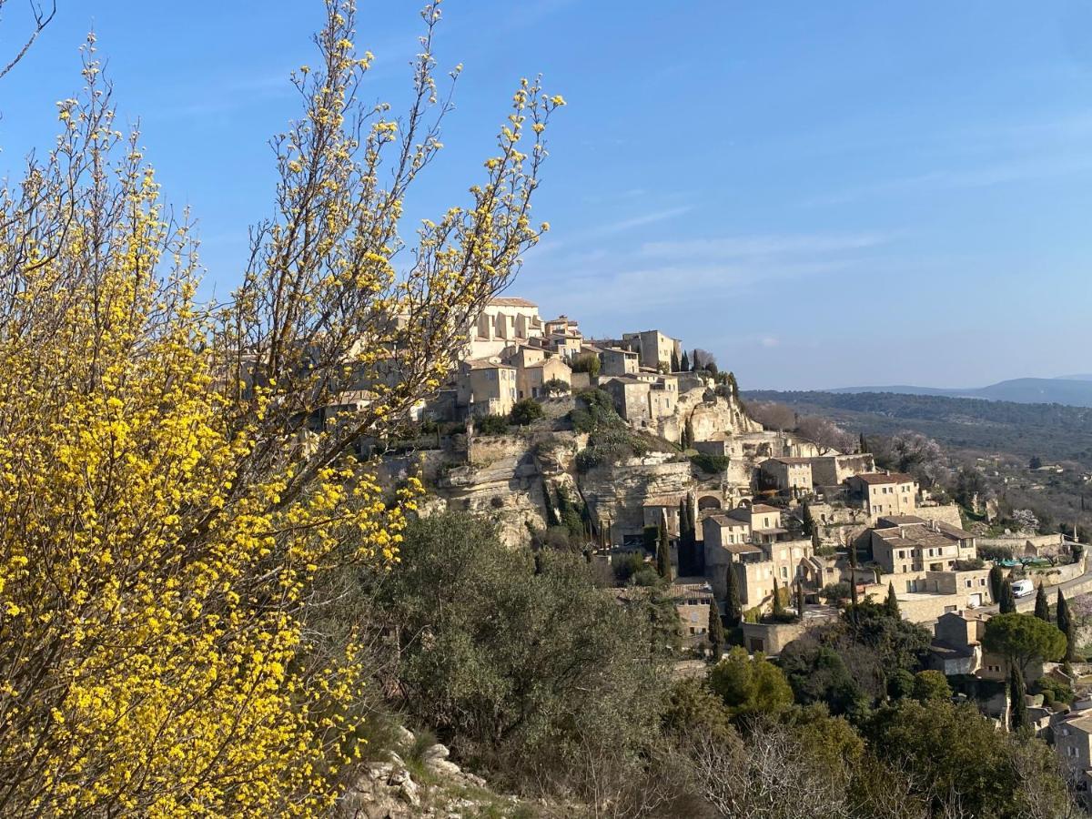 Villa Luberon Saint-Saturnin-d'Apt Bagian luar foto
