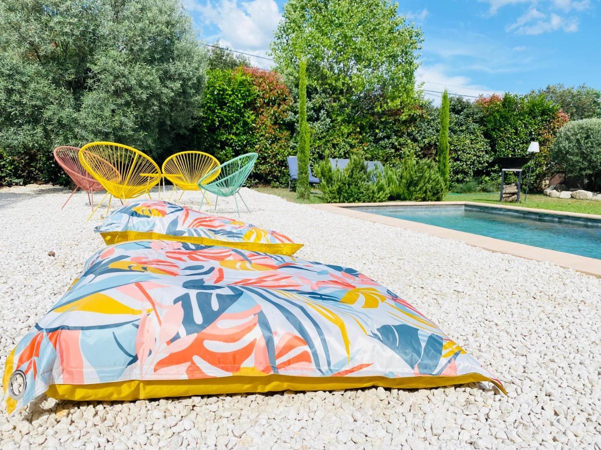 Villa Luberon Saint-Saturnin-d'Apt Bagian luar foto